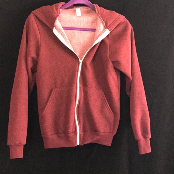 American Apparel Jackets & Blazers - 🔥BOGO🔥American Apparel maroon hoodie